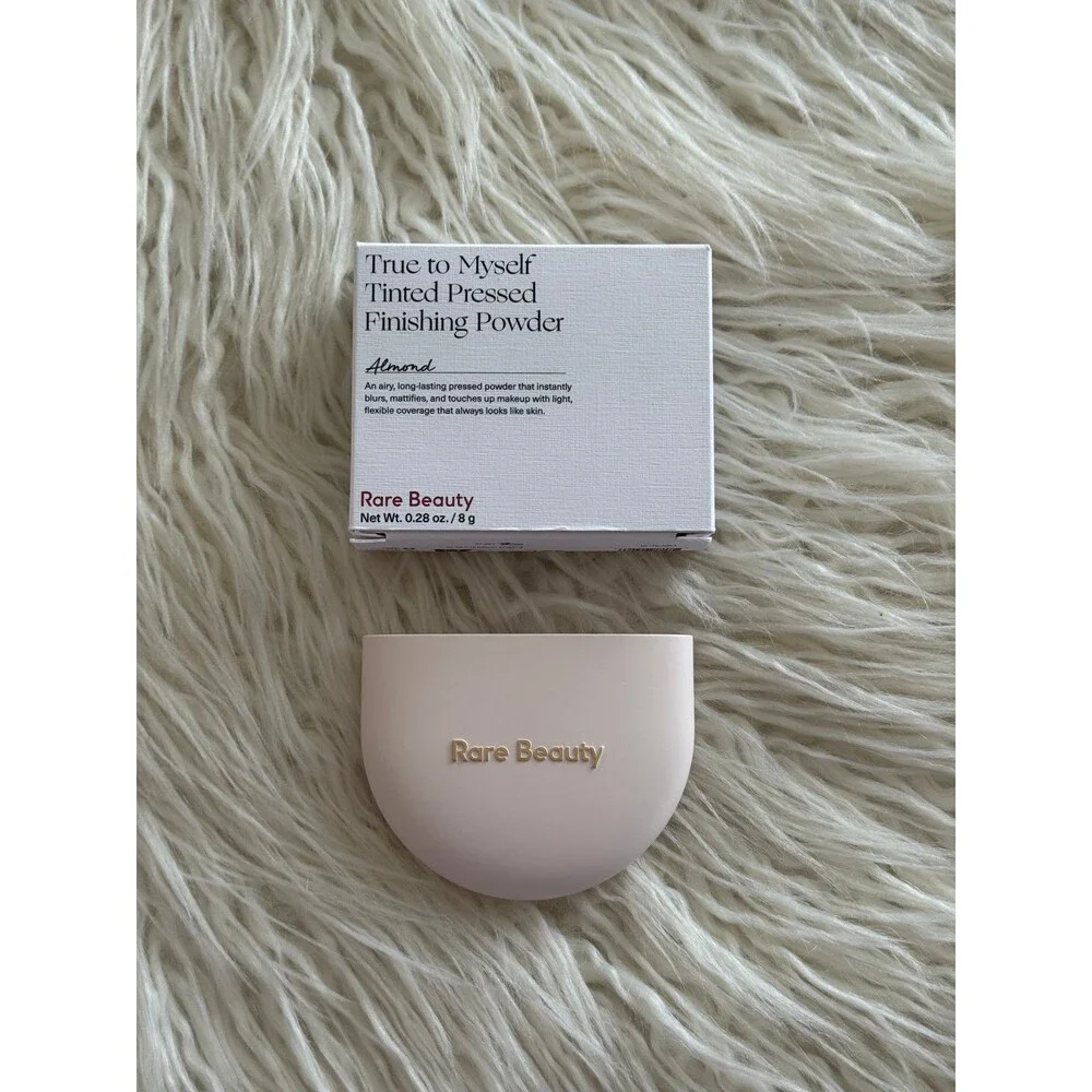 Rare Beauty True to Myself Tinted Pressed Talc-Free Finishing Powder Almond